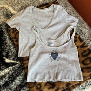 John galt crop top bundle, best fits s/m